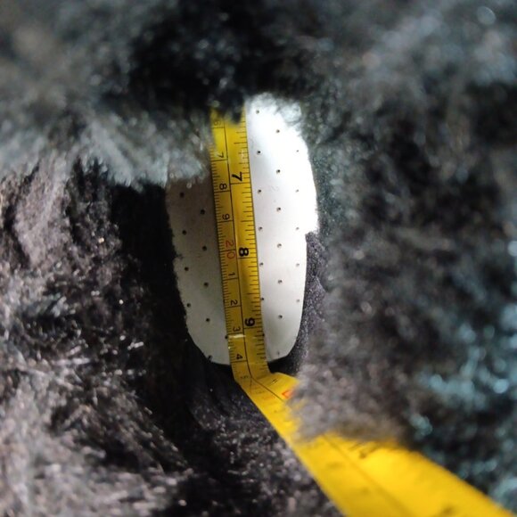 Sz 7.5 Cougar Dubliner Storm Black Suede High Top Sneaker Fur Lined READ VN - Picture 8 of 14